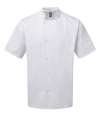 PR900 Premier Essential Short Sleeve Chef's Jacket White colour image
